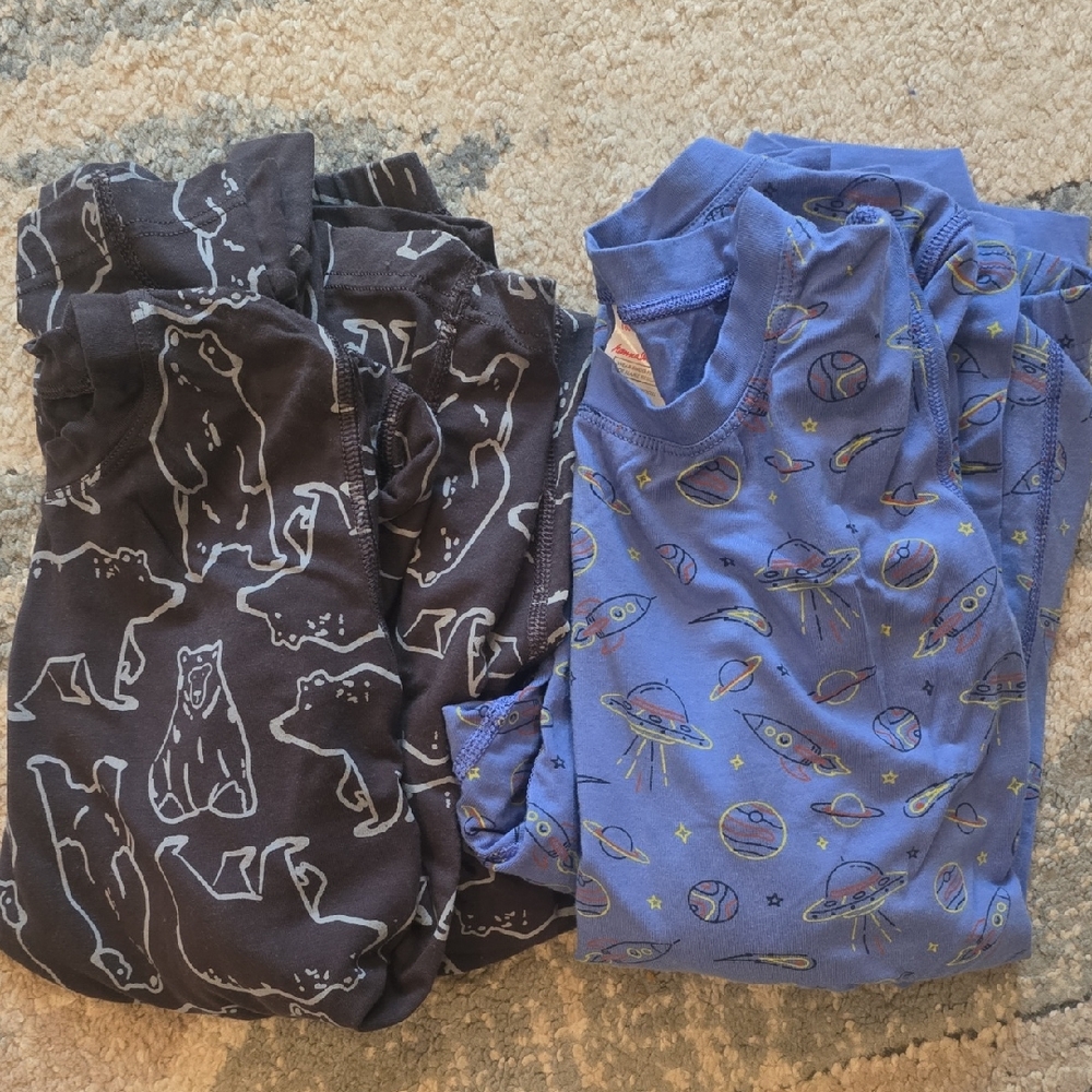 2-Pack HannaSoft Tencel Kids Pajama Set